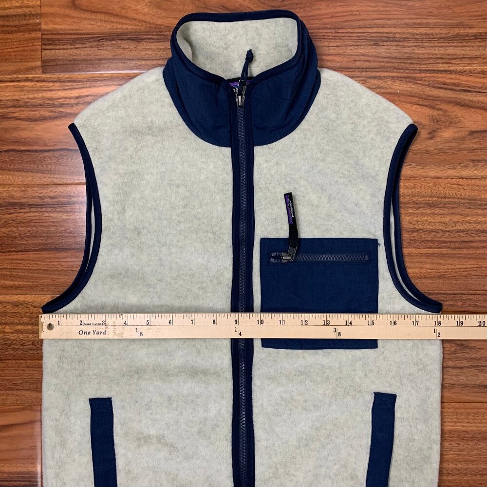 Patagonia Men's Synchilla Vest Oatmeal Heather XS - Picture 7 of 8